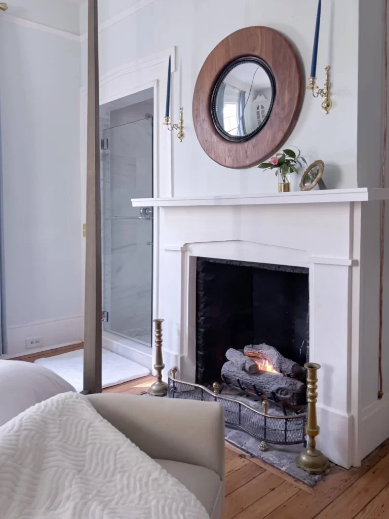 The Oak Room Original Fireplace