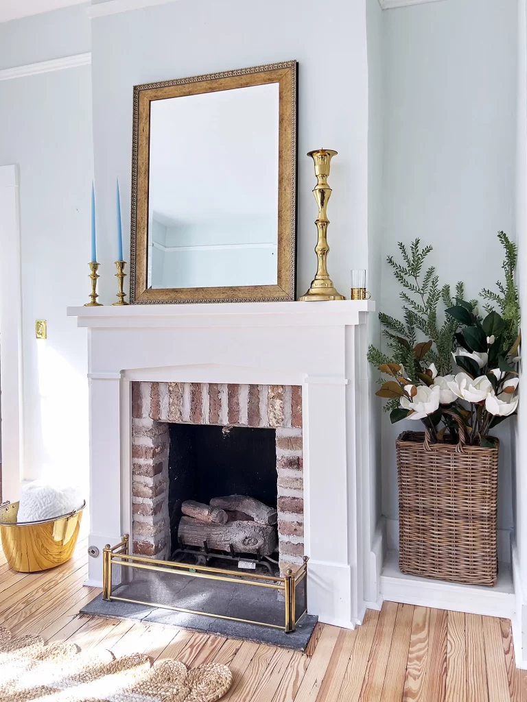 Suite Six Original Fireplace