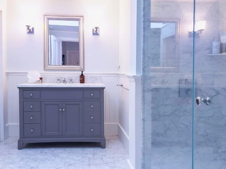 Camellia Suite Marble Bathroom with Skylight