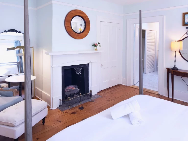 Camellia Suite Fireplace